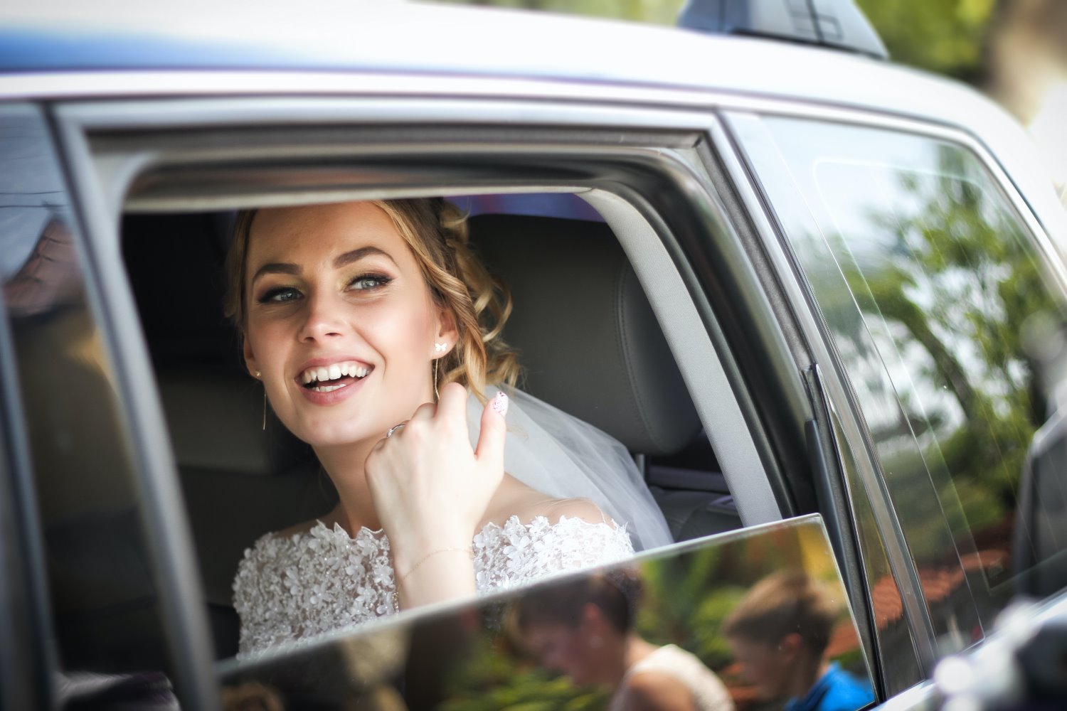 Candid wedding photography