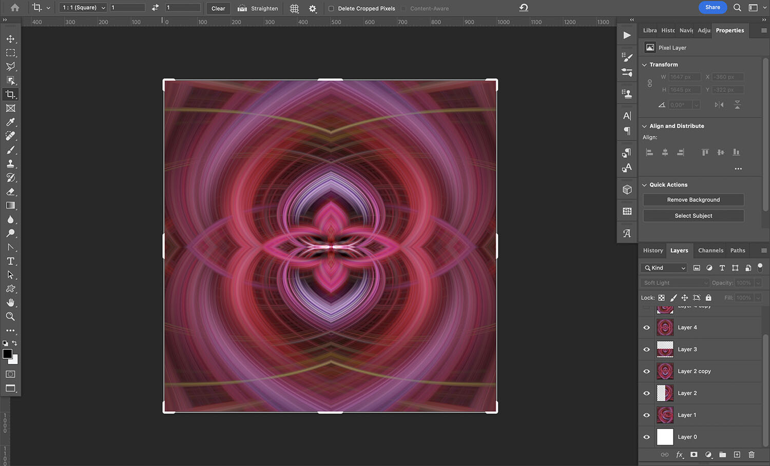How to create a twirl effect in Photoshop