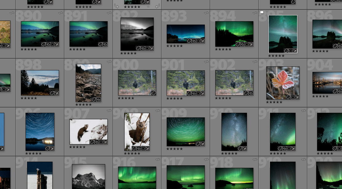 Lightroom, Stars, Workflow, Help